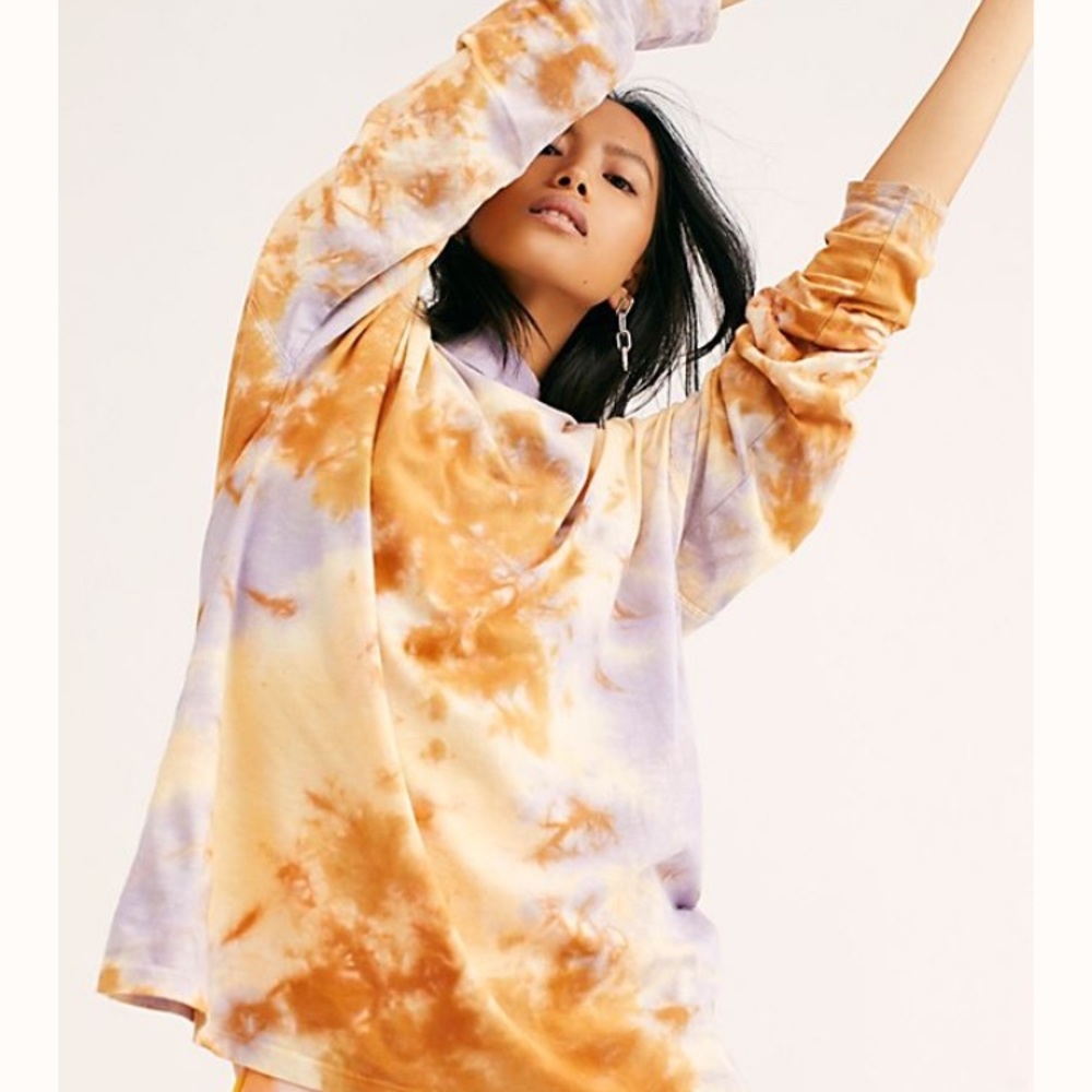Free people We The Free tie dye long sleeve